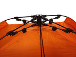 2 Person Instant and Automatic Pop-Up Camping Tent - Orange