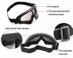 UV Protection Yellow Goggles for Cycling, Snowboarding, and More
