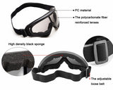 UV Protection Yellow Goggles for Cycling, Snowboarding, and More