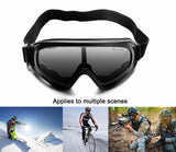 UV Protection Yellow Goggles for Cycling, Snowboarding, and More
