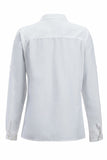 ExOfficio Women's Lightscape Long Sleeve Collared Shirt, White, X-Small